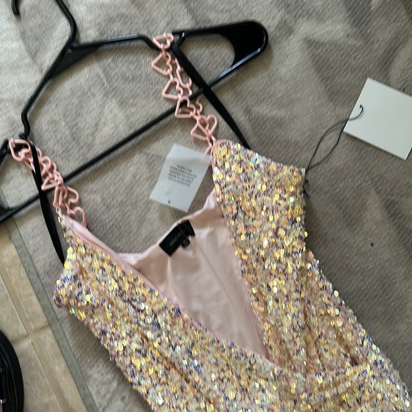 Majorelle Trish Pink sequin dress - Picture 8 of 8